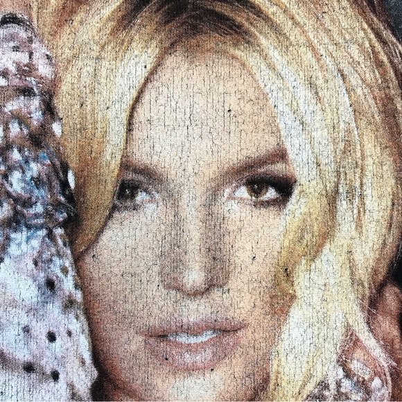 Britney Spears American Singer Collection Women’s Retro Style Black Sweater Sz M - Picture 6 of 6